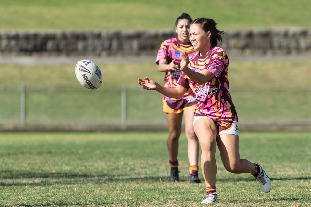 The Redfern All Blacks host the Glenmore Park Brumbies in Round 3 of the Harvey Norman NSW Women's Premiership. Image: Mario Facchini.