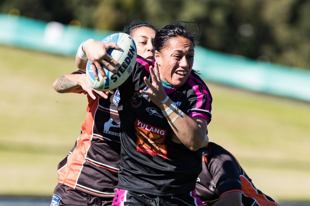 The Greenacre Tigers host the Redfern All Blacks in Round 12 of the Harvey Norman NSW Womens Premiership. Image: Mario Facchini.