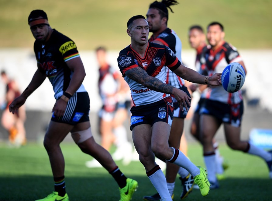 The Warriors take on the Penrith Panthers in the opening week of the Intrust Super Premiership NSW Finals Series. Image: NRL Photos.