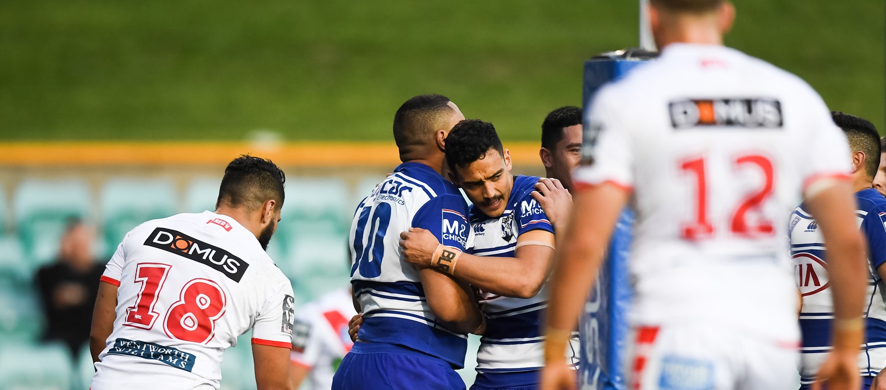 GALLERY | Bulldogs Setup Clash with the Jets