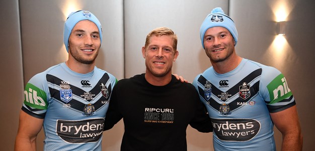 The speech Mick Fanning delivered to inspire the Blues