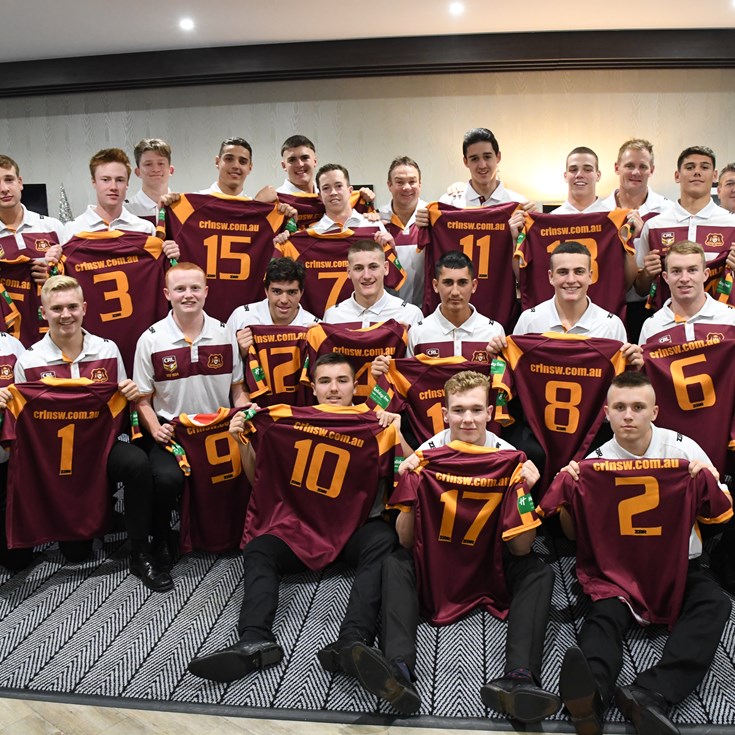 NSWRL Country Under-16's Jersey Presentation