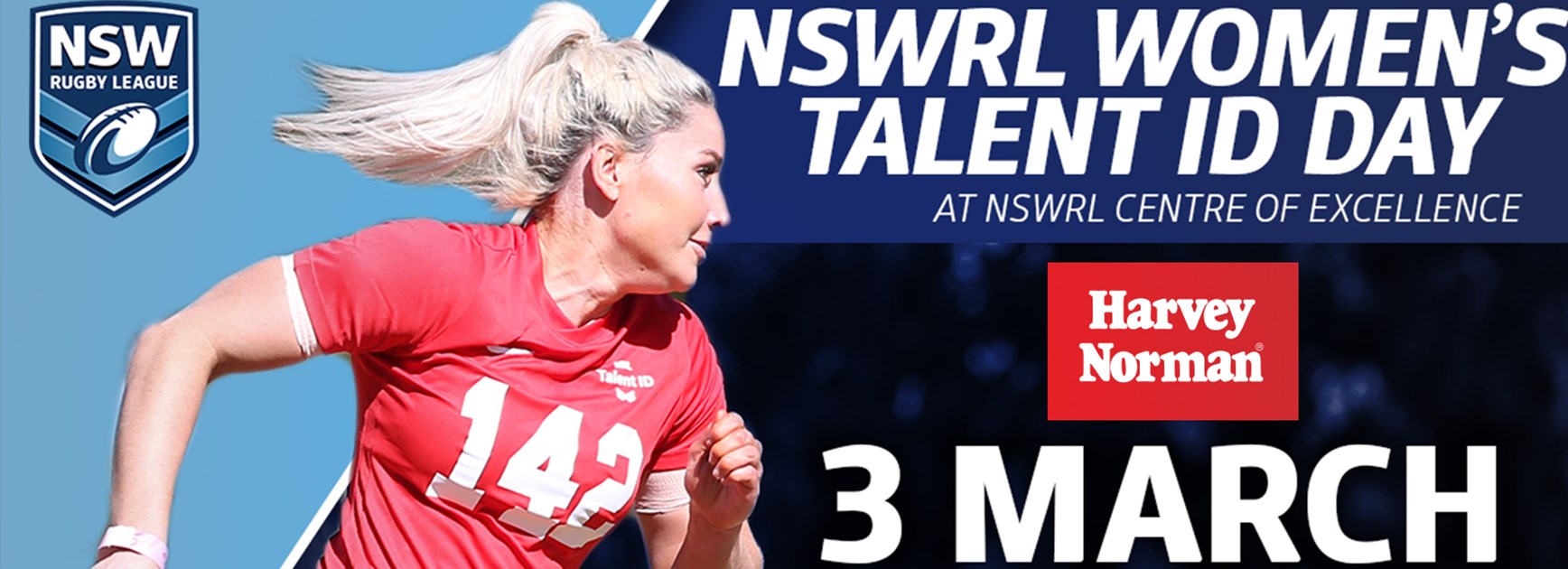 Register for the NSWRL Women's Talent ID