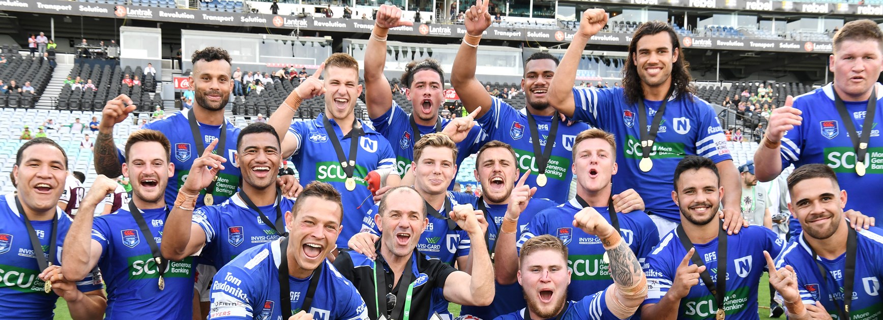 The Newtown Jets win the NRL State Championship. 