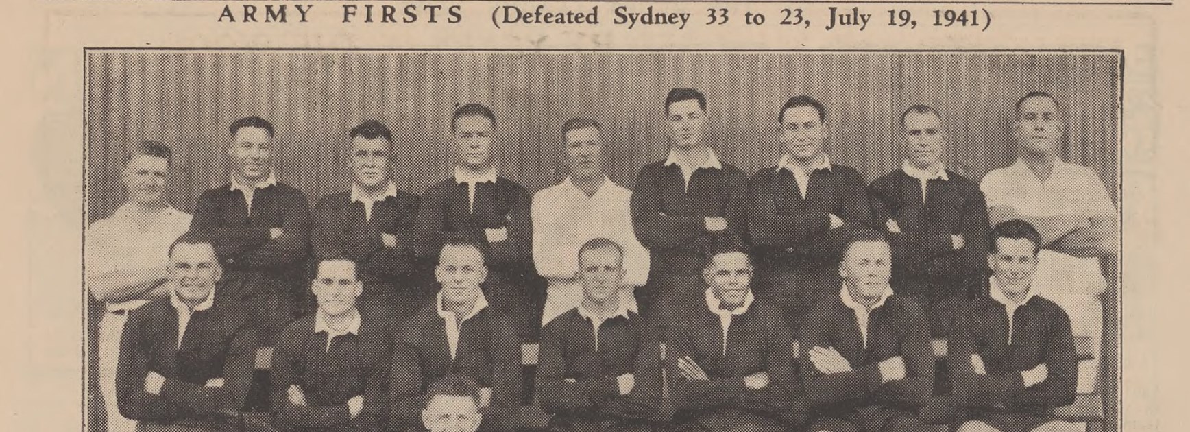 Anzac Day history: Rugby League Army heroes