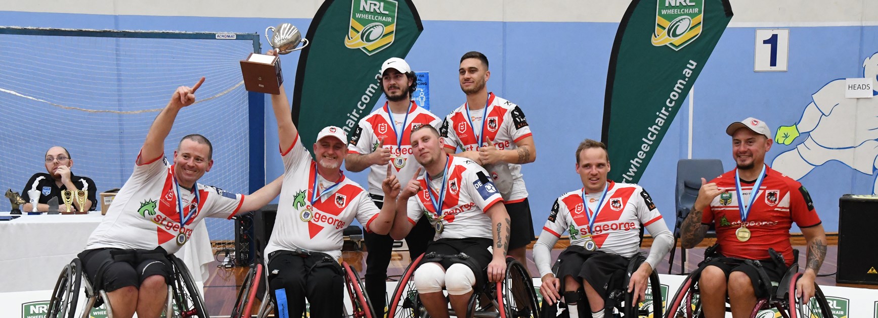Dragons crowned three-peat NSW Wheelchair premiers