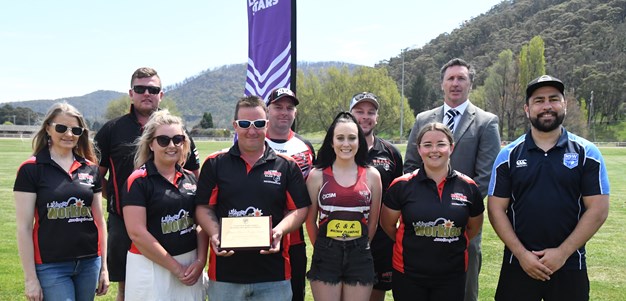 Lithgow humbled by top NSWRL community award