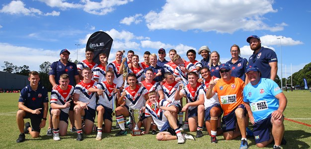Roosters roll Tigers in Grand Final to complete undefeated season