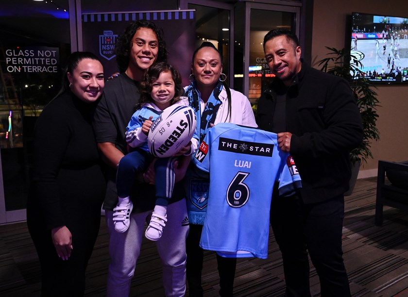 Jerome Luai family pride laid bare in NSW Blues State of ...
