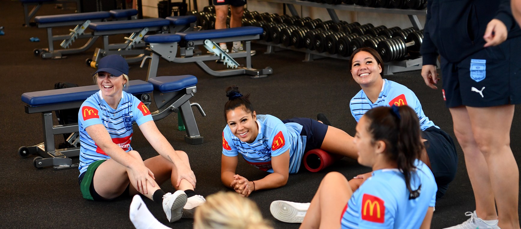 GALLERY | Sky Blues Gym Session