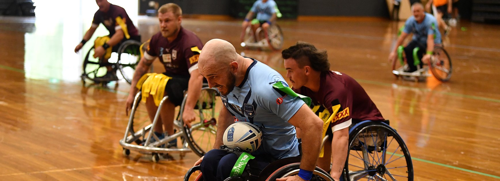 Grove pushing his limits for Wheelchair Rugby League