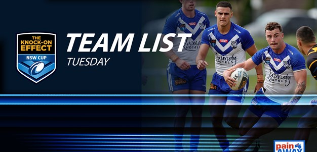 Team List Tuesday | The Knock-On Effect NSW Cup Round Eleven