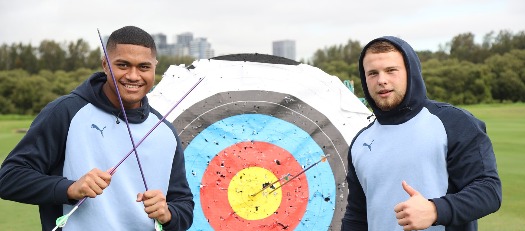 Gallery | Country U16s and City  U18s try archery