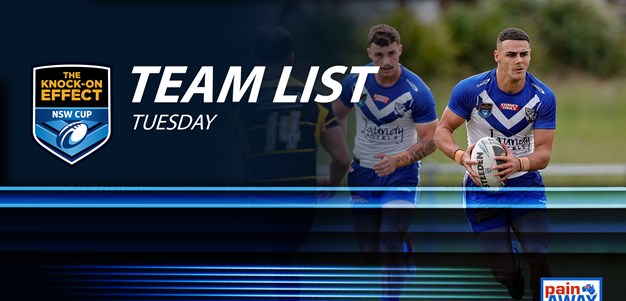 Team List Tuesday | The Knock-On Effect NSW Cup Preliminary Final