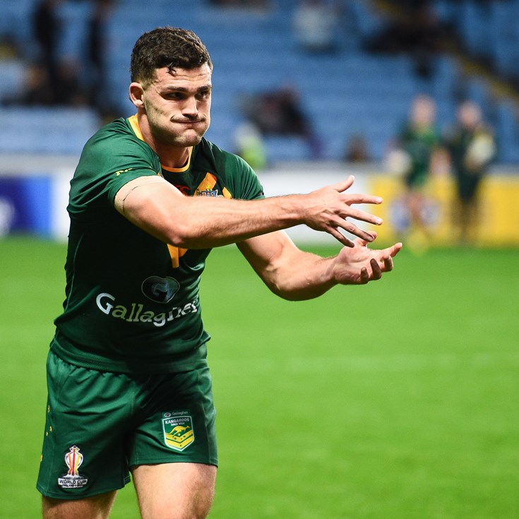 Cleary in shootout for Kangaroos No.7 jumper