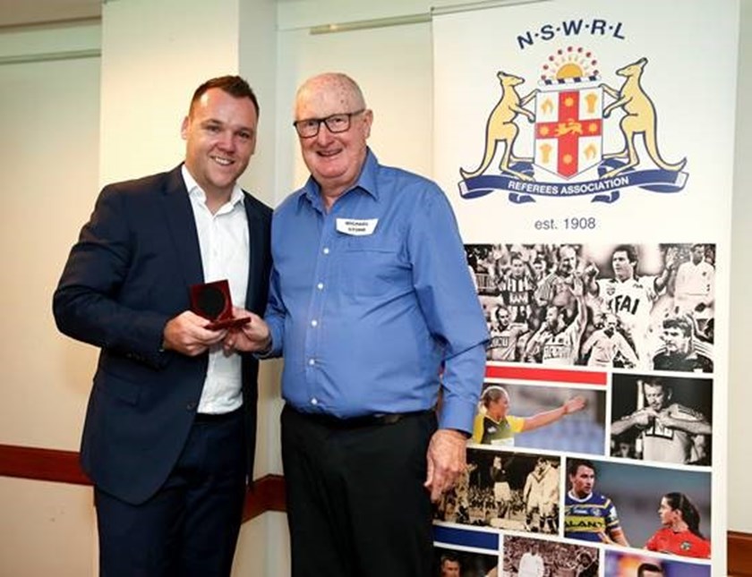 Nathan Loveday and Mick Stone (l-r)