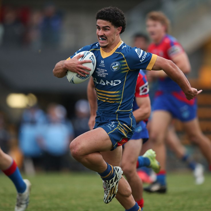 Eels able to outlast determined Knights