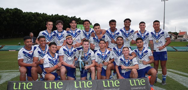 Bulldogs cheered on by NRL squad for Harold Matthews win