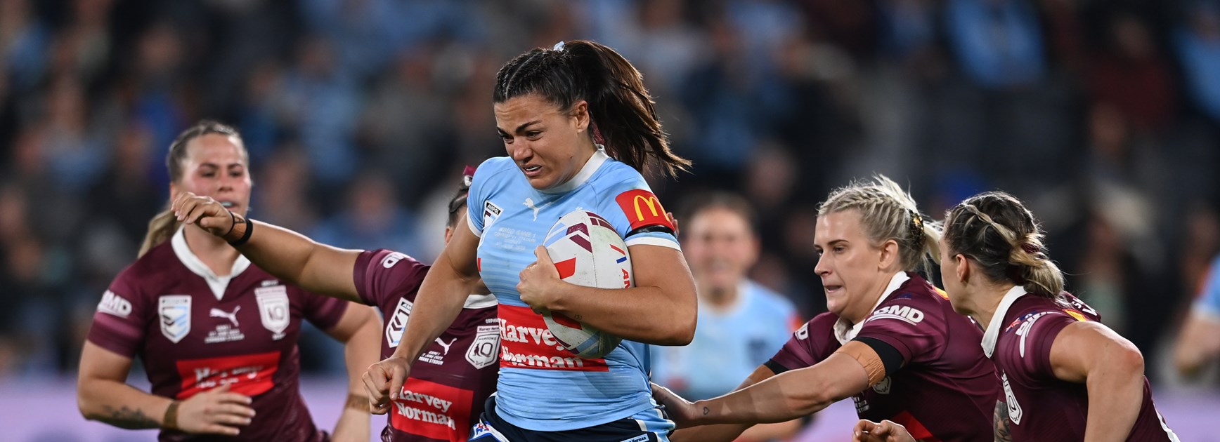 Sky Blues go down fighting in Women's Origin I