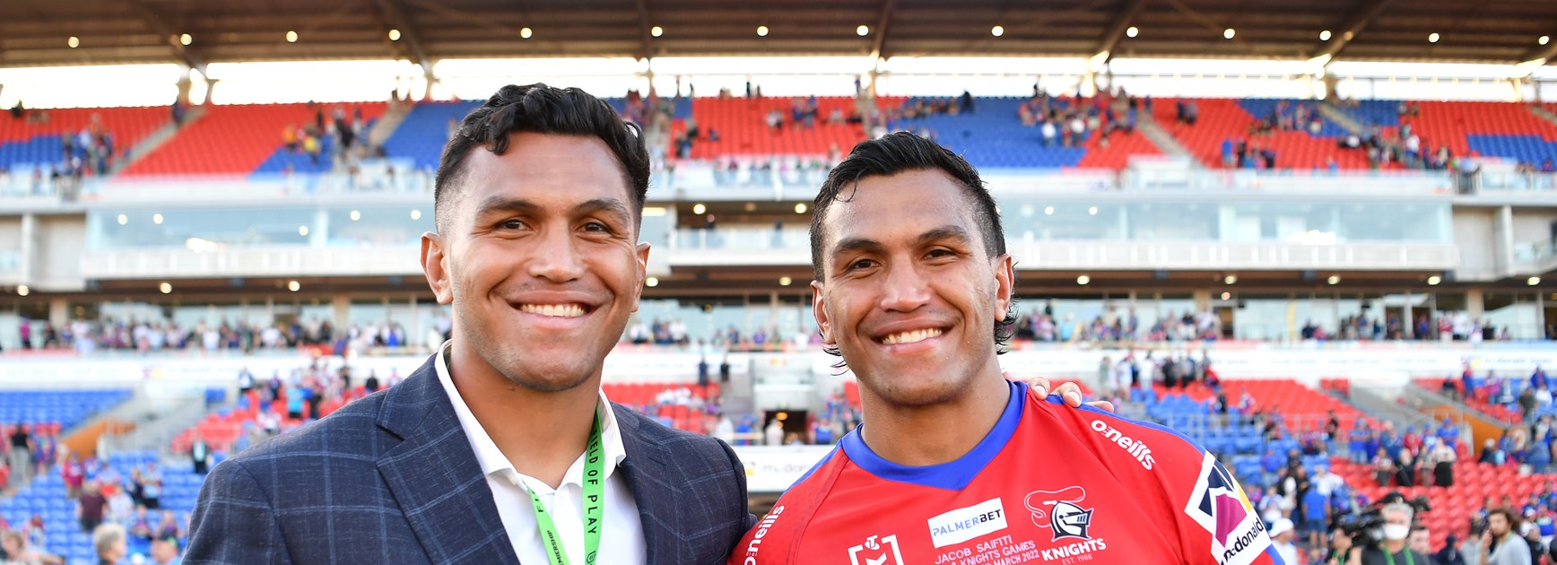 Saifiti brothers dreaming big of being in Blues together