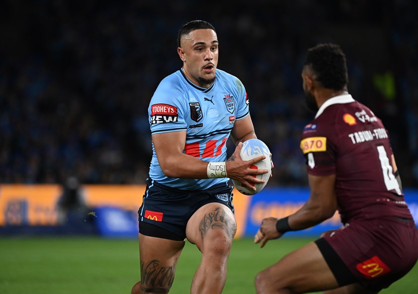 NSW forward Keaon Koloamatangi. NRL Photos