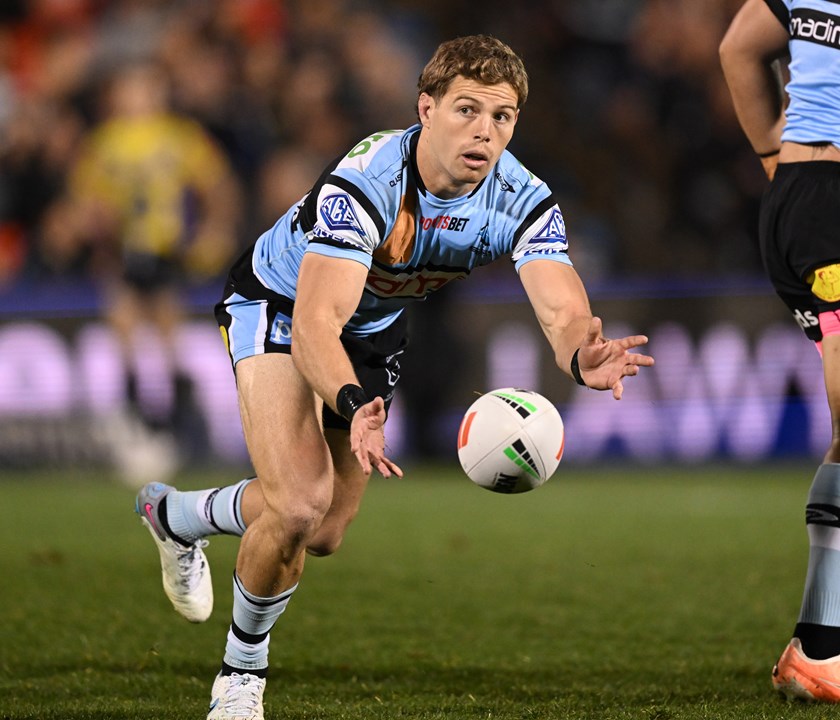 Sharks Player of the Year Blayke Brailey. NRL Photos