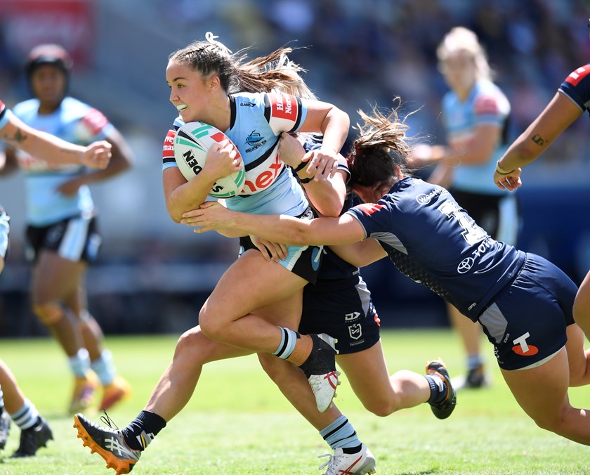 Cronulla-Sutherland Sharks fullback Jada Taylor