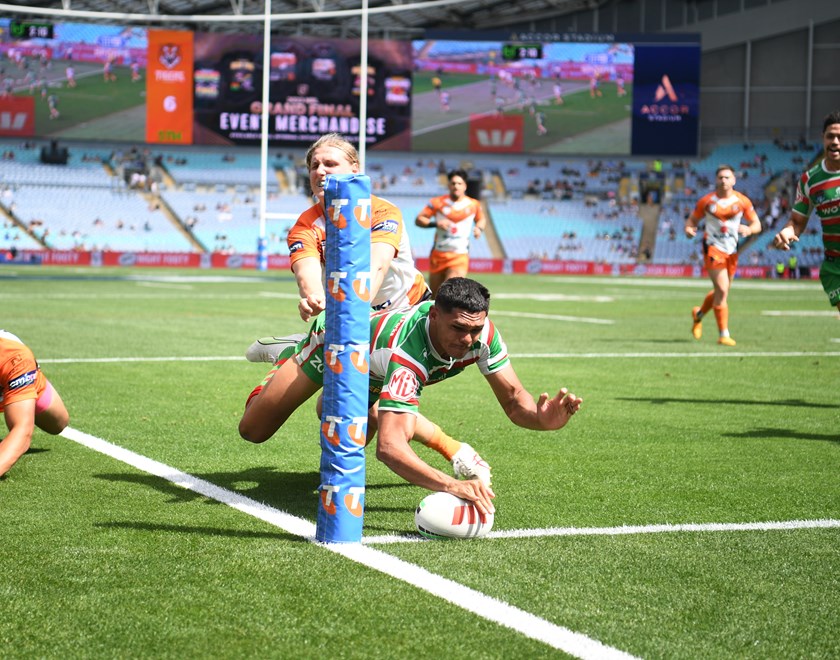 Player of the Match: Rabbitohs winger Tyrone Munro 