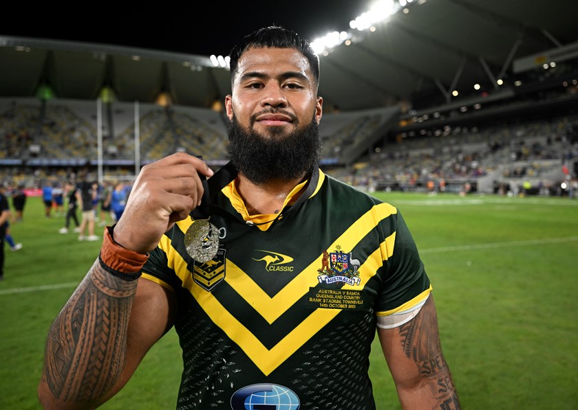 Haas wins Player of the Match: NRL Photos