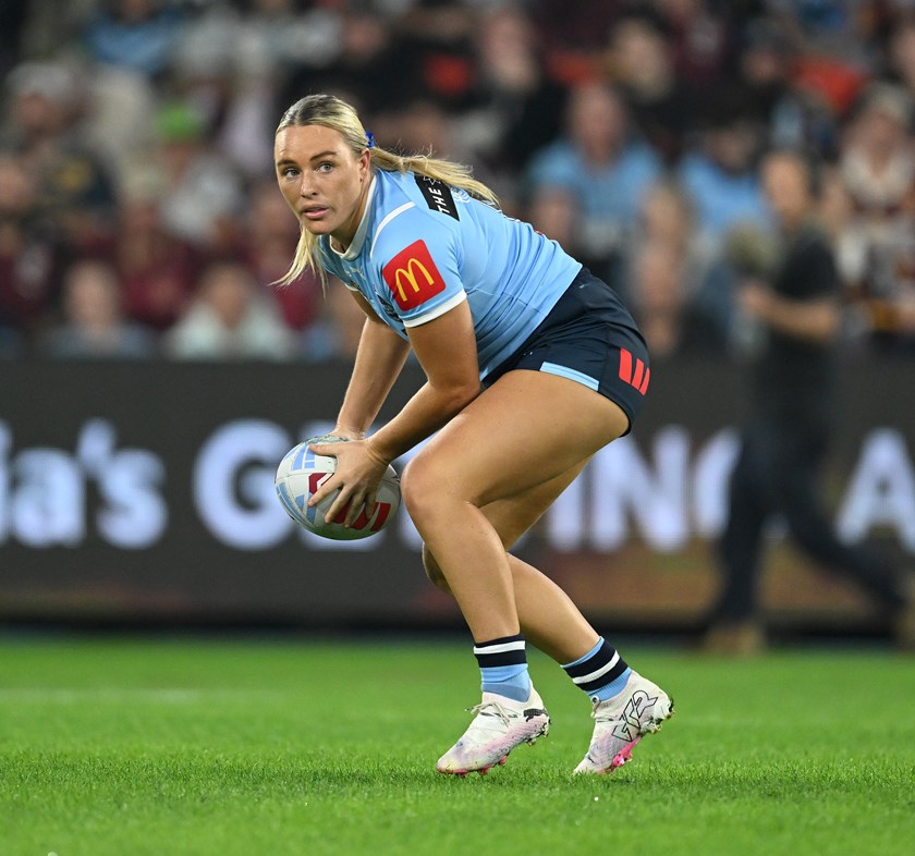 Sky Blues hooker Olivia Higgins: NRL Photos