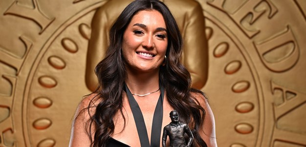 Olivia Kernick wins NRLW Dally M Player of the Year