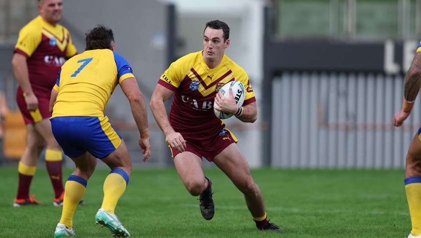 Adam Walker playing for 2024 NSW Country Open Men's team. Photo: Bryden Sharp