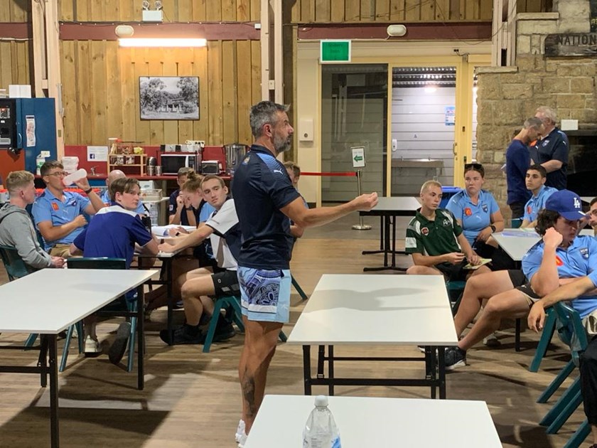 NSWRL's Gavin Badger addresses referees squad 