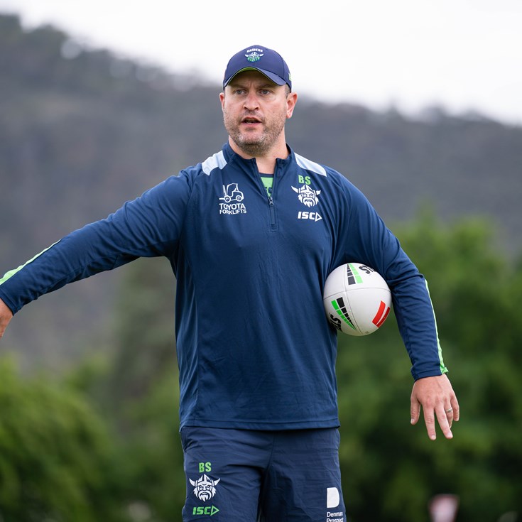 New Raiders coach is excited by what he sees