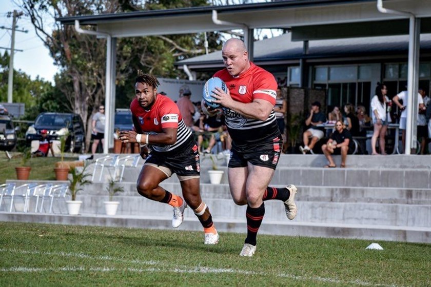 Byron Bay Red Devils prop Dylan Montgomery