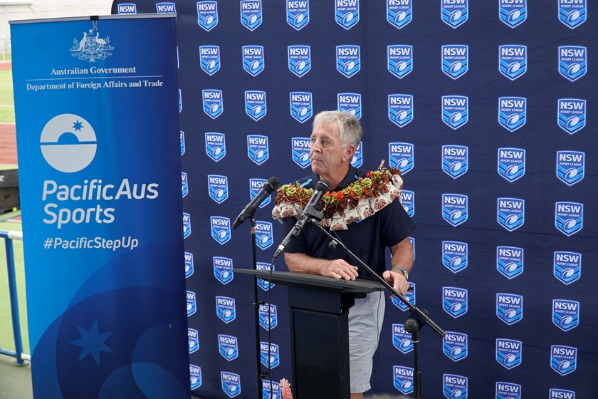 NSWRL Chairman Paul Conlon. Photos: NSWRL's Tayla Micallef 