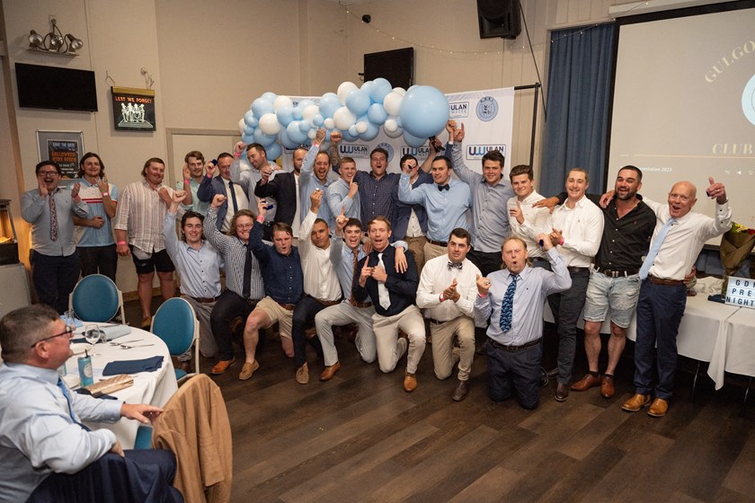 Gulgong Terriers celebrate at presentation night. Photos: Col Boyd Photography