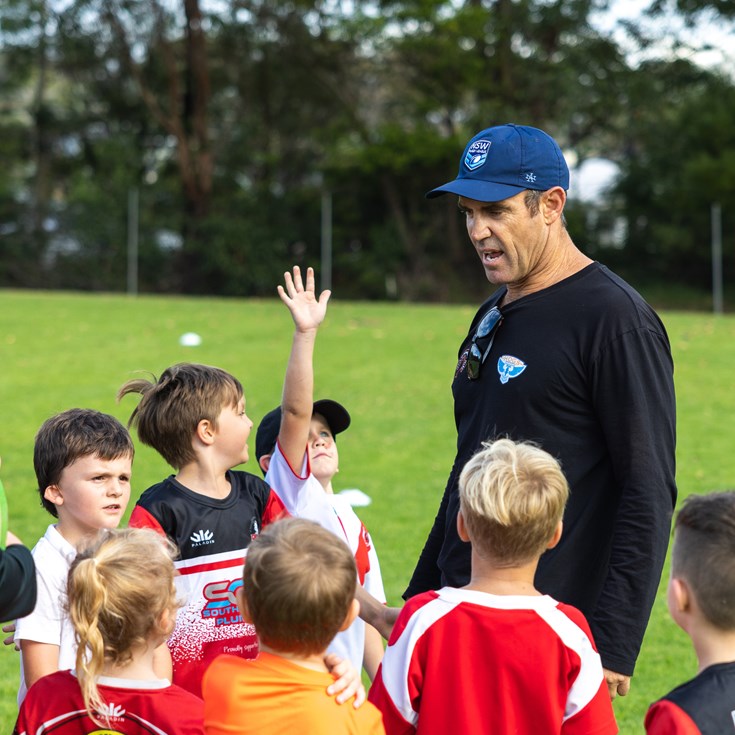 Fittler, Hilder spread goodwill for battling club