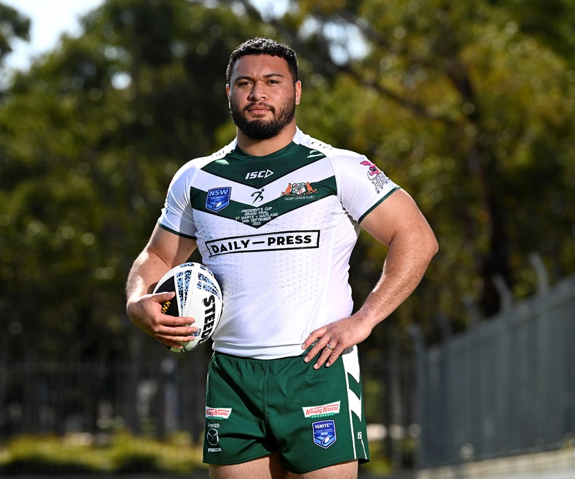 St Marys forward Joe Vaegaau 