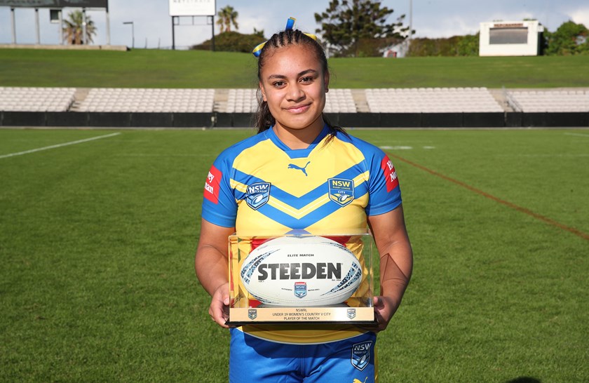 Player of the Match - Litia Fusi