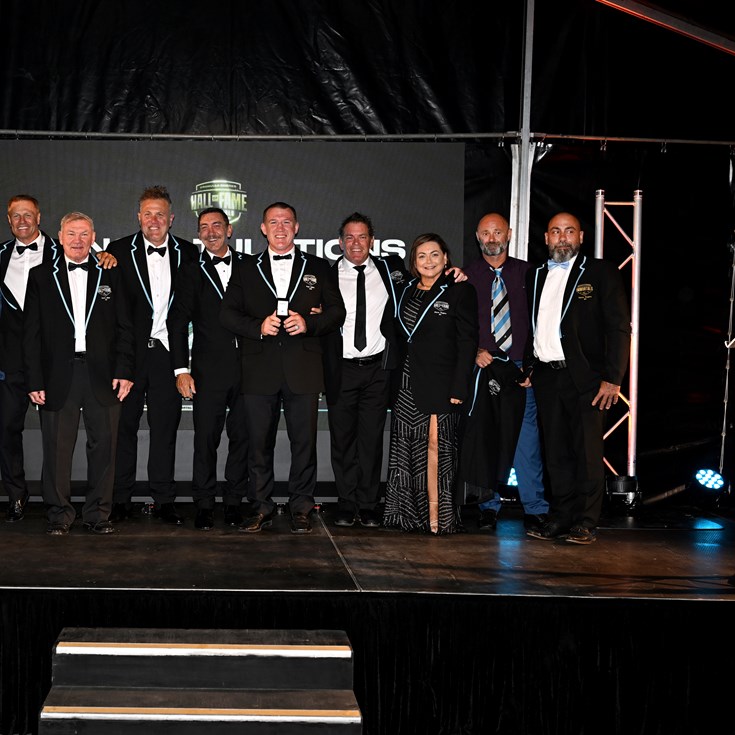 Eight True Blues in Sharks Hall of Fame