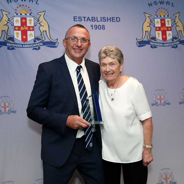 Dedicated referee wins 2023 Denis Braybrook award