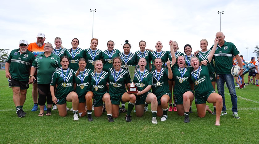 Western Rams win first NSWRL Women's Country Championships title. Photos: Bryden Sharp