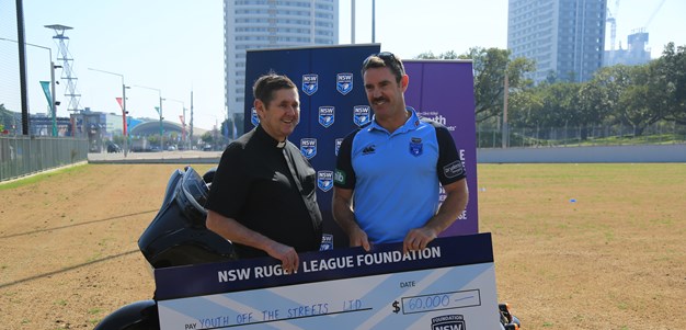 Fittler presents cheque as Hogs total hits $760,000