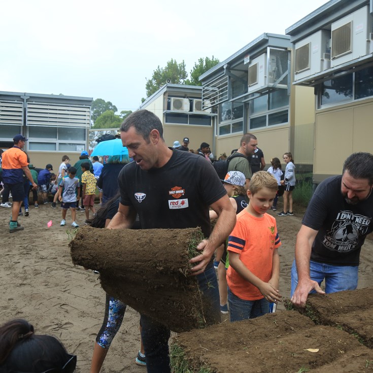 Fittler's 2019 Hogs tour finishes on high with field re-turf