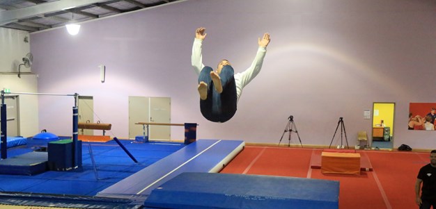 Fittler bounces back after trampoline horror