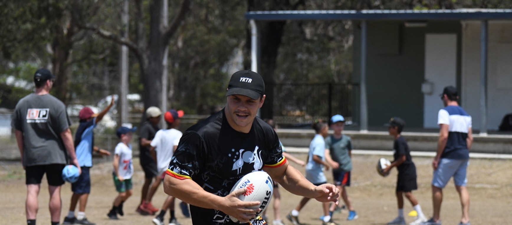 GALLERY | Blues run clinics in Kempsey and Taree