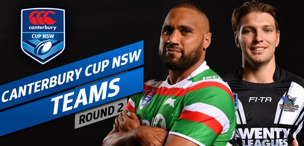 Canterbury Cup NSW Team Lists | Round Two