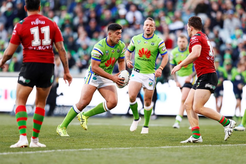 Emre Guler played well beyond his year in his three First-Grade appearances for the Raiders.