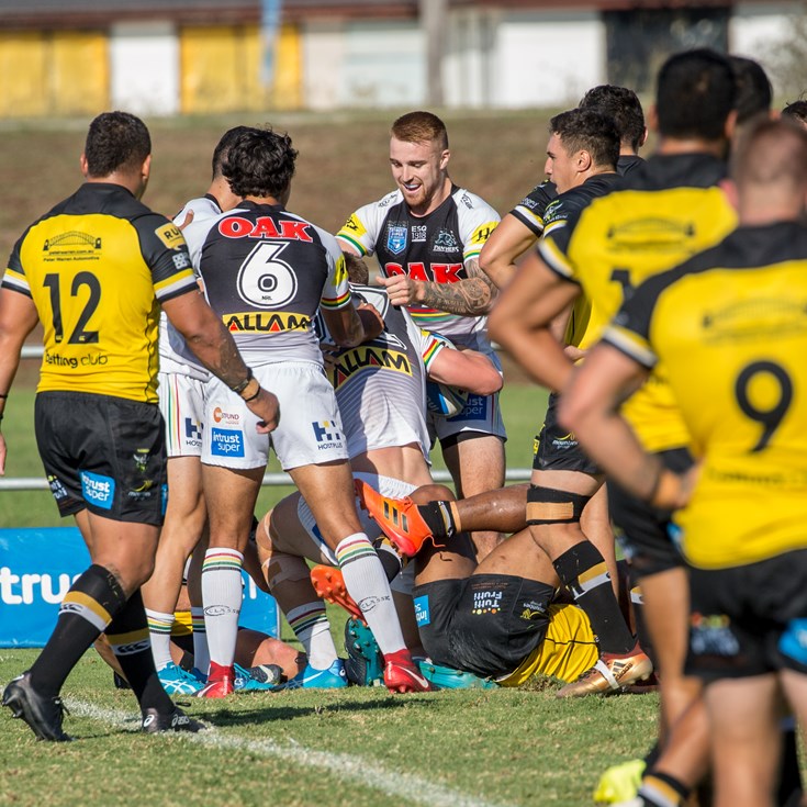 Panthers Upset Mounties in Aubrey Keech Rout